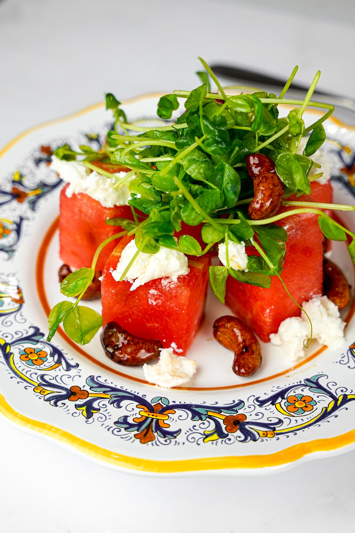 A fresh, healthy dish prepared by a personal chef for a special diet